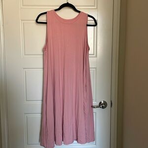 Time and Tru Sleeveless Knit Dress- Pink